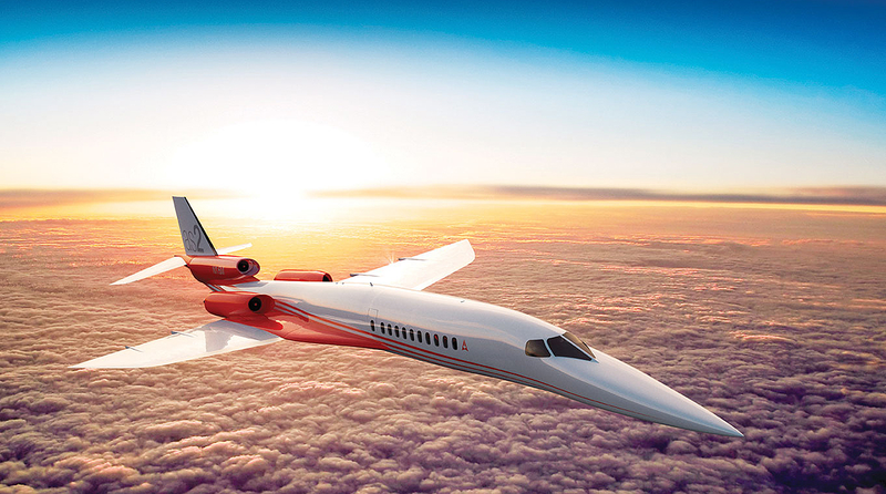 Illustration for article titled Este mini-concorde supersónico de negocios volará en 2022